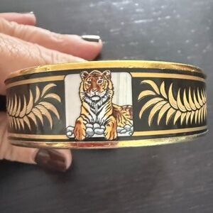 Hermès woman Bracelet Authentic Tiger Vintage